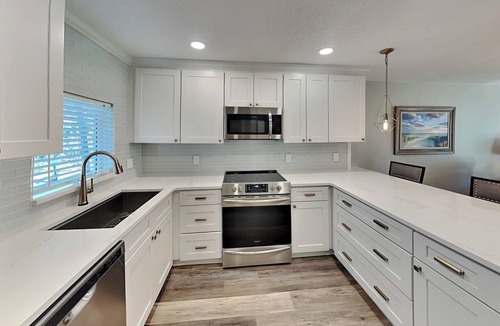 Crescent Beach Condo | Tradewinds 101 | Beachfront Condo with Patio + Beach Access