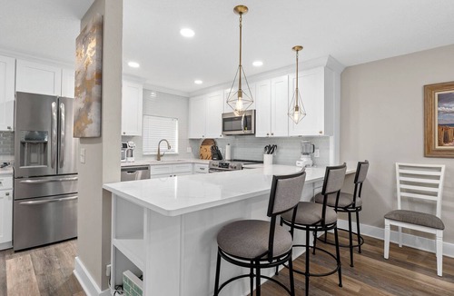 Crescent Beach Condo | Tradewinds 101 | Beachfront Condo with Patio + Beach Access