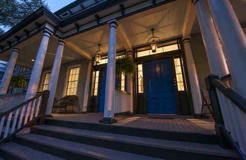Historic Downtown Savannah Apartment | Tree Top at Forsyth-Light and Airy w/King Bed and Magical Courtyard