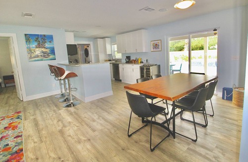 Stuart House | Triple Palm Oasis - Heated Pool with Hot Tub - Stuart