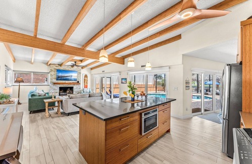 Cocoa Beach House | Tropical Riverfront Retreat w/Pool, Spa, Tiki Hut & Dock! 🌴