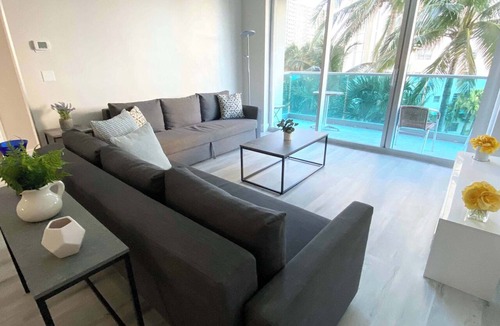 Hollywood South Central Beach Condo | Two Bedroom Resort Suite with Pool and Gym