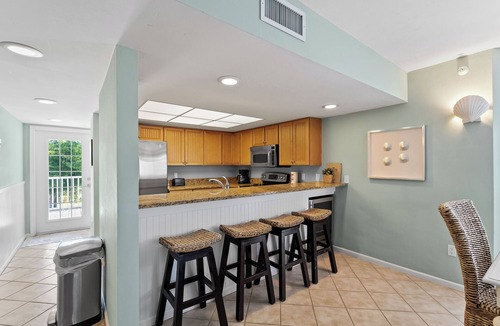 Palm Island Villa | Updated 2 BR! Breathtaking View of the Gulf Sunsets! B1113A