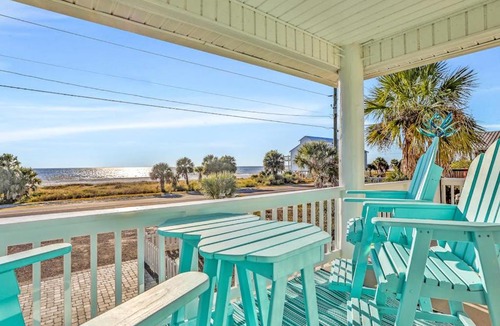 Port St. Joe House | Updated beach house with unobstructed gulf views large deck & outdoor shower