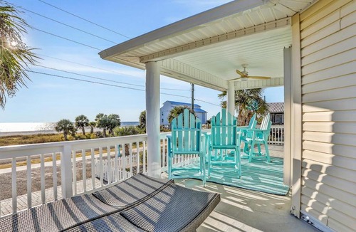 Port St. Joe House | Updated beach house with unobstructed gulf views large deck & outdoor shower