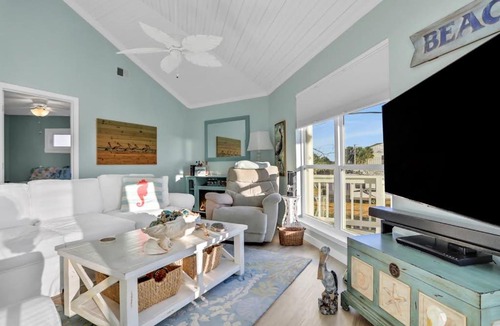 Port St. Joe House | Updated beach house with unobstructed gulf views large deck & outdoor shower
