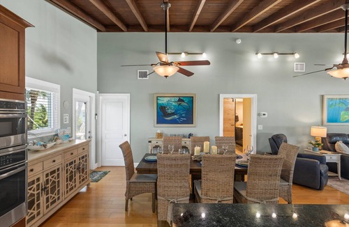 Pine Channel Estates House | Upscale Canal-Front Escape w/Private Pool, 75ft Dock/Tiki Hut