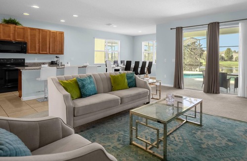 Kissimmee Cottage | Upstay - Resort Home w Cinema, Pool & Lake View