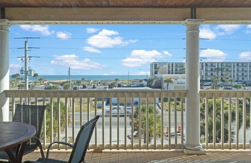 Crescent Beach Apartment | Villa Del Mare Unit 5, 3rd floor 2-bedroom 2 bath suite with ocean view.