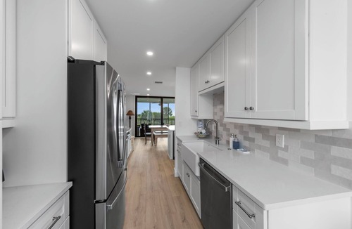 Sanibel House | Wake up to sweeping Gulf views from every room in this upscale 3BR/3BA townhome in Sanibel’s exclusive Cyprina Complex. Enjoy effortless island living with a whole-home carbon-filter water filtration system!