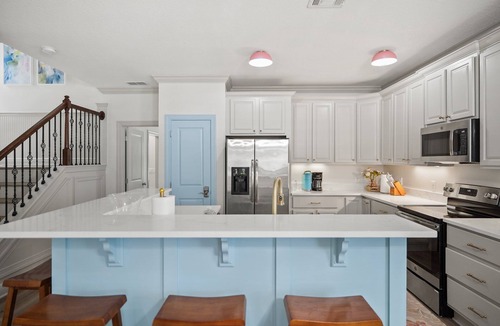 Villages of Crystal Beach House | Walk 2 Beach, Pool, Golf Cart,4BR|Summer Getaway