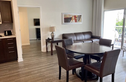 Celebration Apartment | WALK OUT UNIT TO POOL! 2-Bedroom, 2- Bath Corner Suite Minutes from Disney!