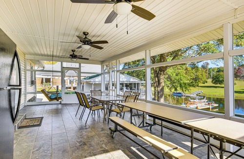 Hollands Landing House | Walk to Marina! Prosperity Home w/Screened Porch