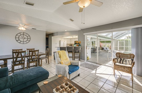 Edgewater House | Walk to Port Charlotte Beach Park! Canal-Front Gem