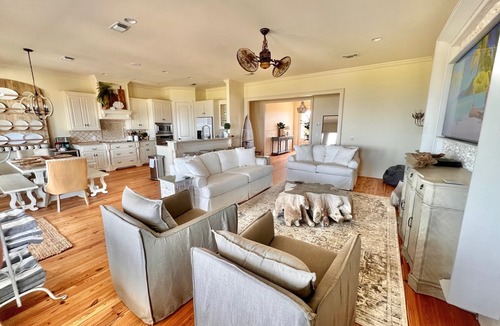 Pensacola Beach House | Water front, Heated private pool, GOLF CART, Sunset views, Private pier, Beach