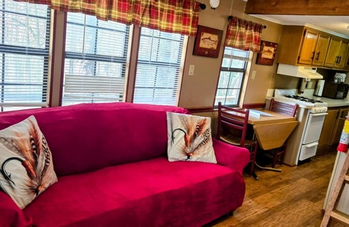 Wiley Ski Chalet | Waterfall Retreat Cabin 1, Blue Ridge Mountains, Sleeps 5-Pet Friendly-WIFI