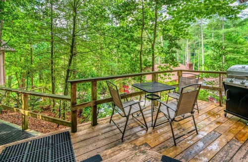 Wiley Ski Chalet | Waterfall Retreat Cabin 1, Blue Ridge Mountains, Sleeps 5-Pet Friendly-WIFI
