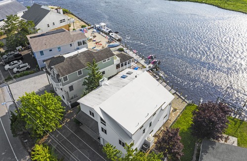 Beach Haven West House | Waterfront Beach Chalet w/Large Backyard and Firepit