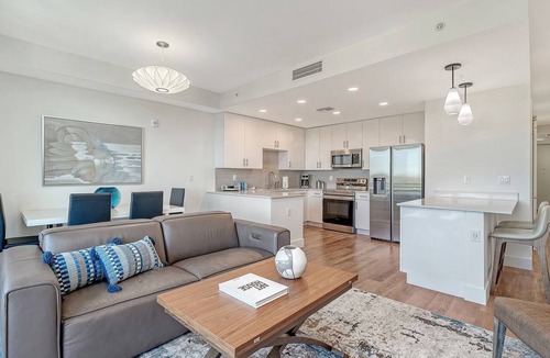 Central Sarasota Condo | Waterfront Coastal Elegance Top Floor at The Strand