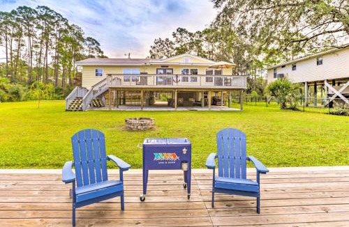 Ochlockonee Bay House | Waterfront Home: Spectacular On-Site Fishing!