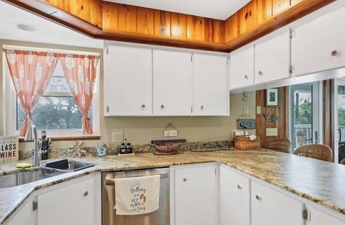 Cape Haze House | Waterfront Island Home with Heated Pool & Dock – Walk to Pristine Beach - Kayaks