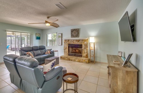 Holiday Cove House | Waterfront Merritt Island Vacation Rental w/Pool!