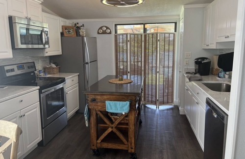 New Smyrna Beach Villa | Waterview Dogs allowed access north Bridge golf cart route Beach and Downtowns