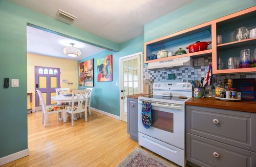 Cocoa House | Whimsical Cocoa Escape: The Purple Picket Bungalow