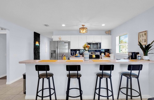 Whitney Beach Villa | Your Beach Base: 3 miles to Anna Maria, Beaches, IMG+Firepit+Laundry