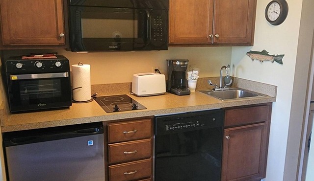 1 bedroom 2 bath condo overlooking Grand Traverse Bay and Acme Creek