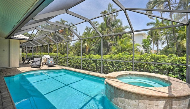 < 1 Mi to Beach w/Pool & Lanai: Marco Island Home
