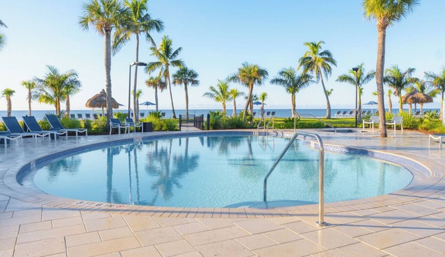 2 bedroom 2 bath gulf view condo at Pointe Santo