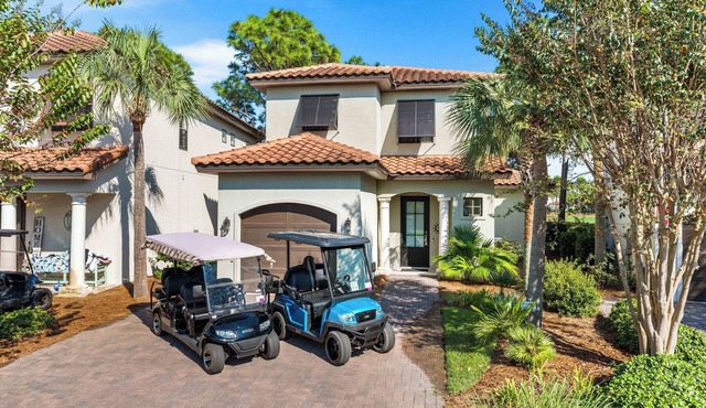 2 Golf Carts ☀️*Heated Pool | Beach Equip | On Golf Course ☀️ Sandestin