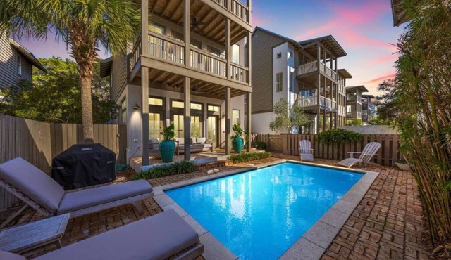 30A 5BD Estate + Pool, Walk 2 Rosemary & Beach