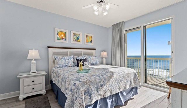 605 Celadon Beach Gulf Views1BR/2BA, Custom QueenBunk Room, FREE Beach Service!