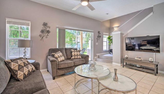 9 Mi to Disney: Resort Getaway w/Private Patio!