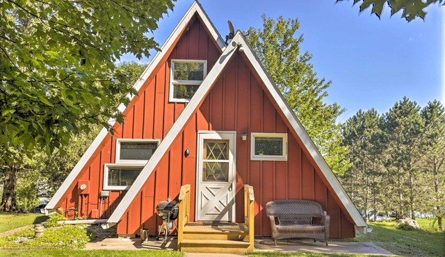 A-Frame Cabin w/Private Boat Dock! in Butternut