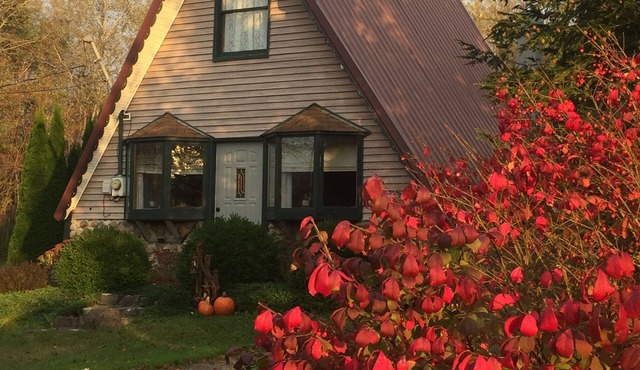 A-framed Adirondack cottage near Great Sacandaga Lake