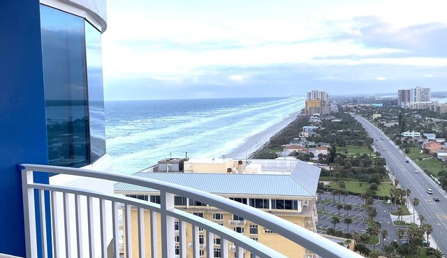 A WAVE FROM IT ALL - Magical Ocean Views Peck Plaza Condo Heated Pool, Hot Tub
