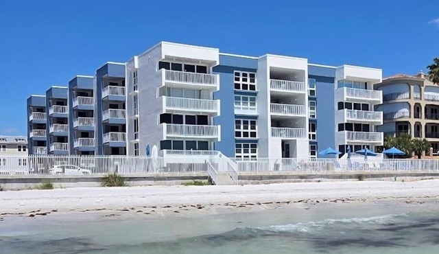 Affordable, Gulf-View Condo on Quiet Beach. Distinct Open Architecture!