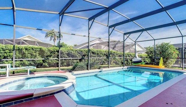 Ariel Private Pool Home With Spa & Game Room-18 Mins to Disney