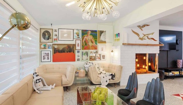 ArtHouse · Art Themed Home with Stock Tank Pool
