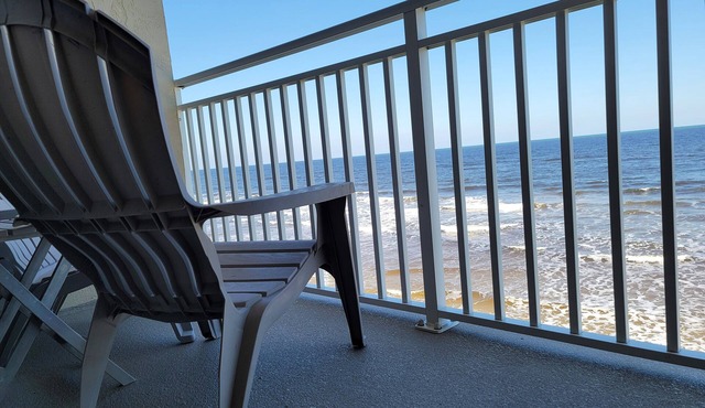 At the Pelican - you can't get closer to the beach than this!