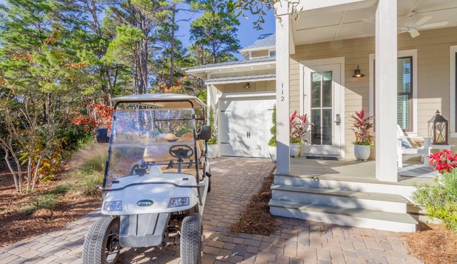 Beach Belle - Seagrove home in peaceful neighborhood with community pool