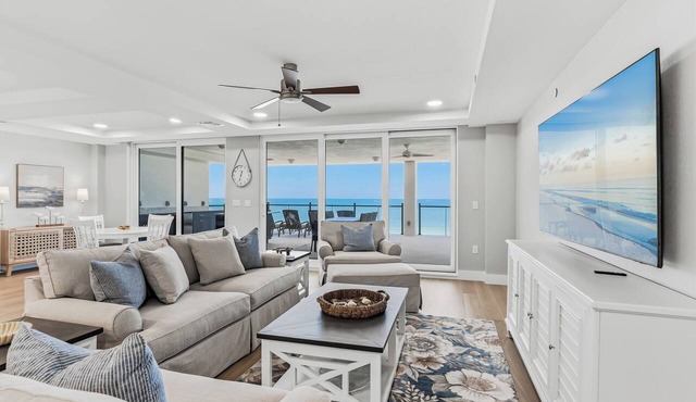 Beach Flower 501 - Directly on the Beach | Luxury 3BR Condo | Epic Sunsets