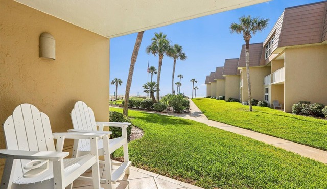 Beachfront Gem: Serene 2BD Haven With Pool & Views