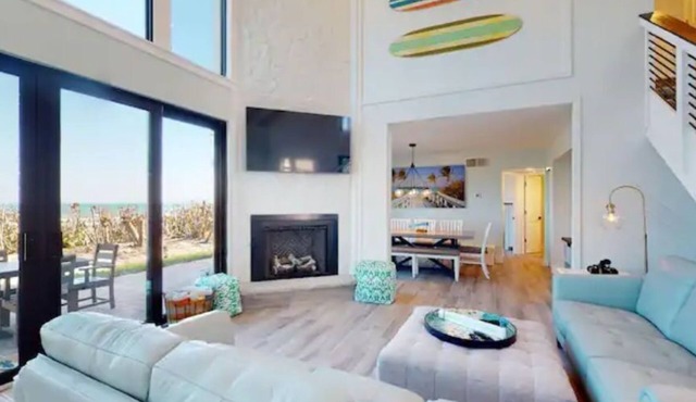 Beachfront Getaway Licensed Beachfront Townhome- PRIVATE POOL in Indialantic