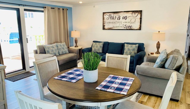 Beachside 2BR | Free Beach Service & Sunset Views