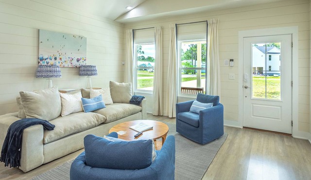 Blissful Seaside Retreat—Coastal Charm, Tons of Amenities + Close to Everything!