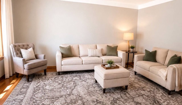 Bright & Spacious Home Perfect for Families 2 Queen Bedrooms 2 Full-Bathrooms